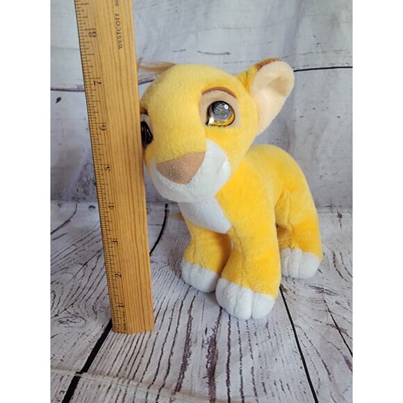 The Lion King Simba Kissing Cubs Plush 1993 Authentic Disney Magnetic replacemen - Picture 8 of 9